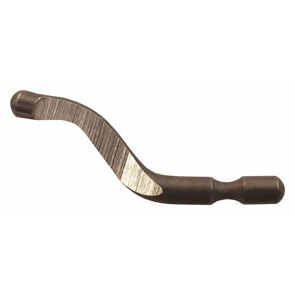 Shaviv Deburring Replacement Blade, B 10, High Speed Steel, Straight and Hole Edges, 0.09 in Dia. - 151-29212