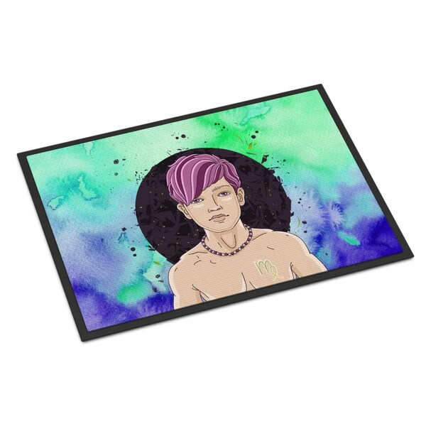 Carolines Treasures 24 x 36 in. Virgo Zodiac Sign Indoor or Outdoor Mat - BB7322JMAT