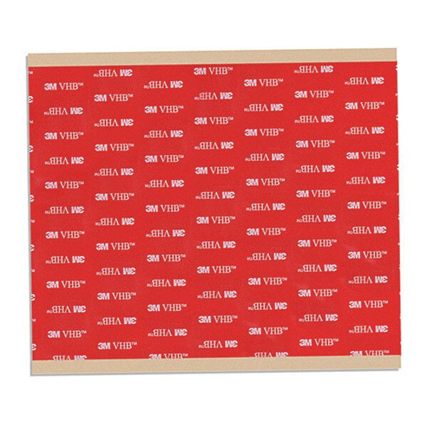 3M 3M 5962 VHB Tape 9" x 9", Black, 62 mil, 2PK - 5962