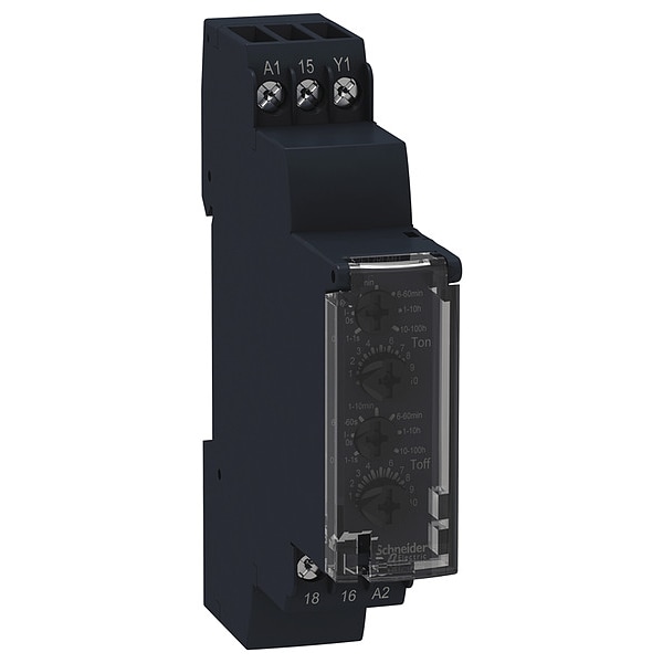 Relé de retardo de tiempo Schneider Electric, 240V AC, 6 pines - RE17LLBM