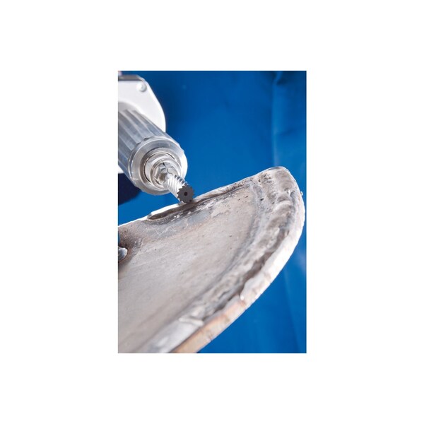 Pferd Carbide Bur - Cylind. Plain End, INOX Cut - 1/2" x 1" x 1/4" Shank - SA-5 - 24107