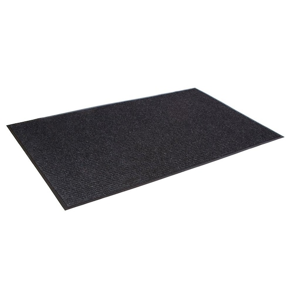 Crown Matting Technologies Polypropylene and polyester fiber, 5/16" Thick, Charcoal, 3' W x 4' L - NR 0034CH
