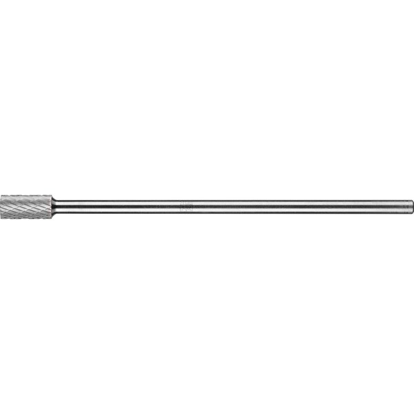 Pferd Carbide Bur - Cylind. (Plain End), DBL Cut - 3/8" x 3/4" x 1/4" Ext. Shank - SA-3L6 - 25812