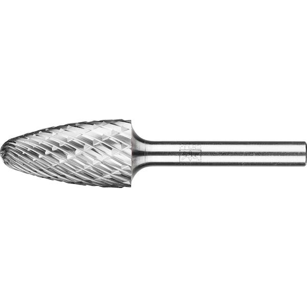 Pferd Carbide Bur - Tree, OMNI cut - 5/8" x 1" x 1/4" Shank - SF-6 - 28033