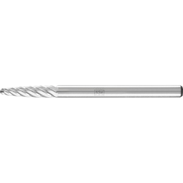 Pferd Carbide Bur - Tree Shape, INOX Cut - 1/8" x 1/2" x 1/8" Shank - SF-42 - 23317