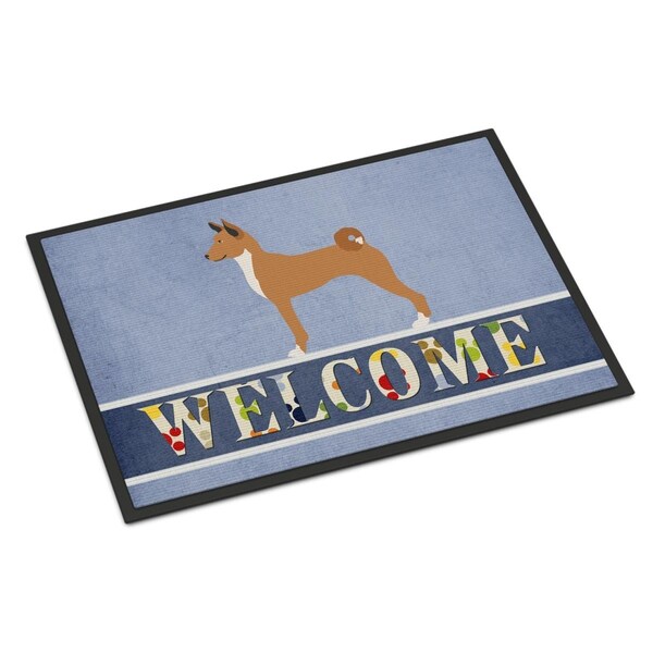 Carolines Treasures Telomian Welcome Indoor or Outdoor Mat - 24 x 36 in. - BB8333JMAT