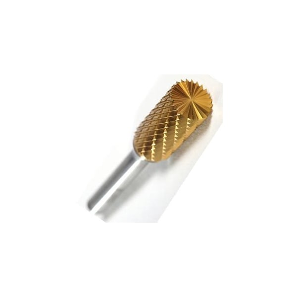 Champion Cutting Tool Cylinder Shape Carbide Bur for Interior Contour Work, 3/4in Cut Dia., 1in LOC - CHA SB7