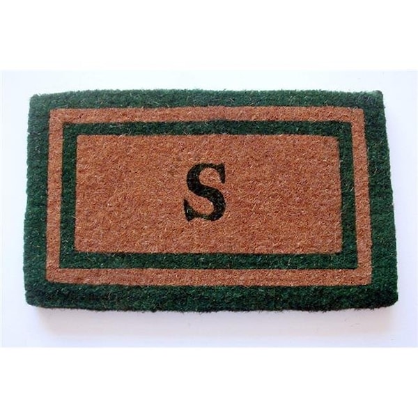 Geo Crafts Geo Crafts IBM DBL 3048 GRN G236 30 x 48 in. Imperial Green Double Border Monogram Mat - IBM DBL 3048 GRN G236