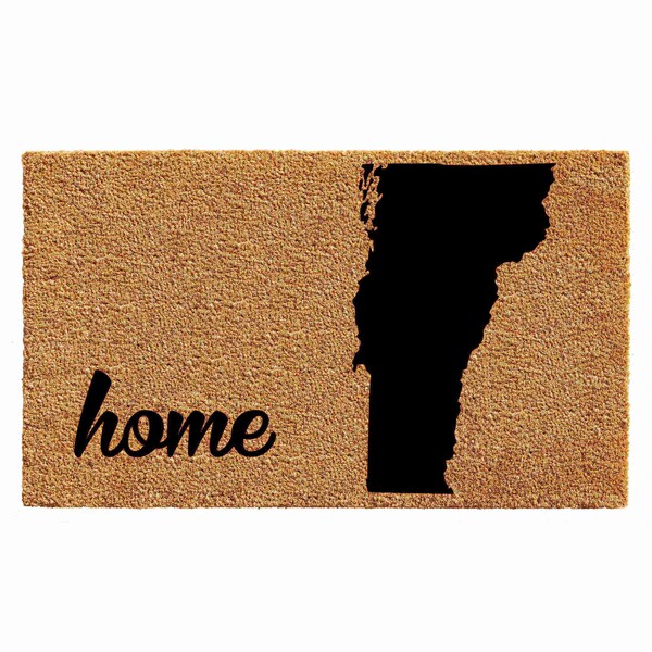 Calloway Mills Entrance Mat, Coir, Natural, Black - 105442436