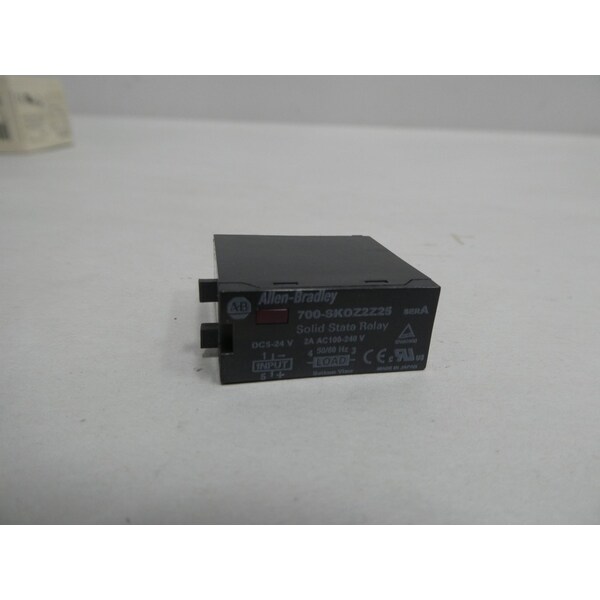 Relevador de estado sólido Allen Bradley 5-24V-DC 2A AMP 100-240V-AC - 700-SKOZ2Z25