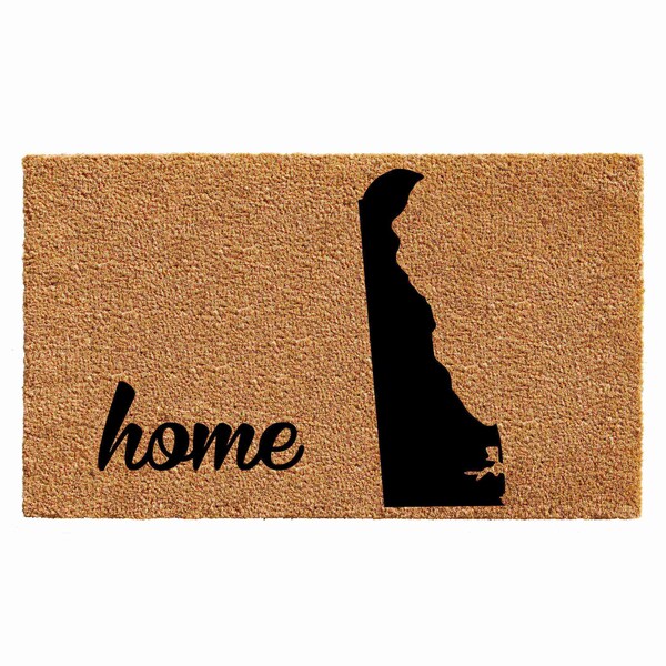 Calloway Mills Entrance Mat, Coir, Natural, Black - 105191830
