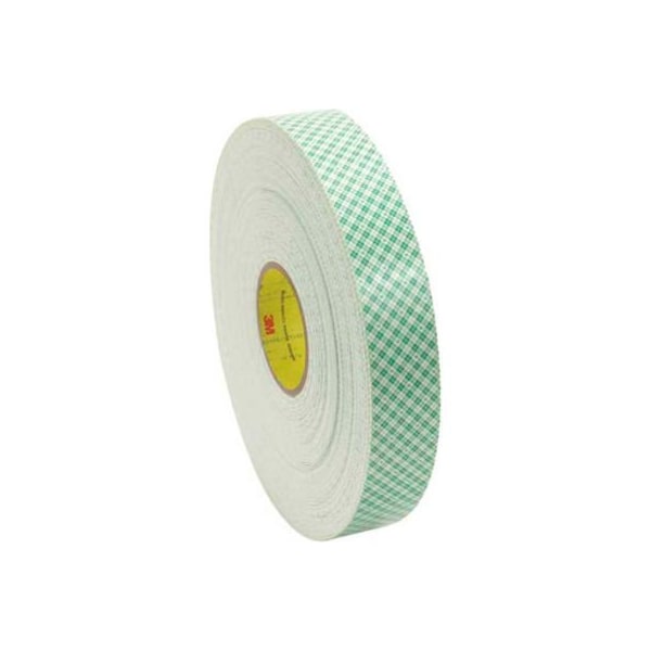 3M 4016 Double Sided Foam Tape 1/2 x 5 Yds. 1/16 Thick Natural - T9534016R