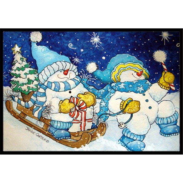 Micasa Celebrate The Season Of Wonder Snowman Indoor & Outdoor Mat24 x 36 in. - MI714624