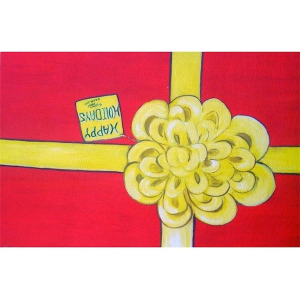 Custom Printed Rugs Custom Printed Rugs Happy Holidays Door Mat - HAPPY HOLIDAYS