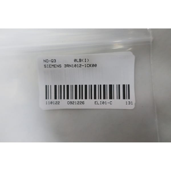 Protector de motor con termistor Siemens 110-120/220-240V-AC Relé de control - 3RN1012-1CK00