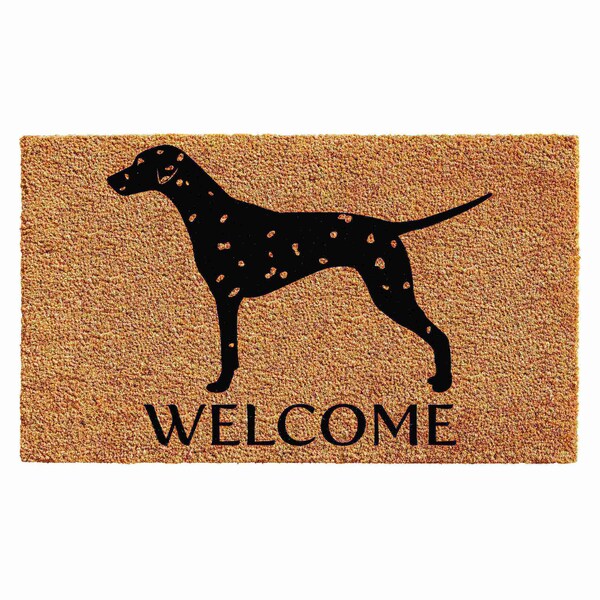 Calloway Mills Entrance Mat, Coir, Natural, Black - 103021729