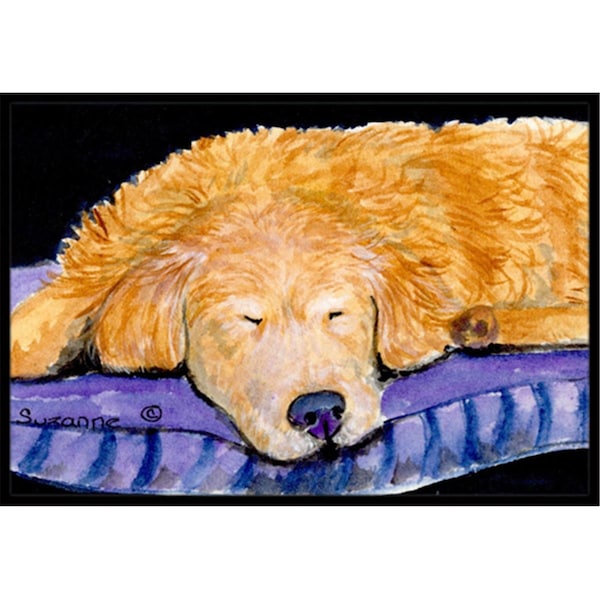Carolines Treasures 24 x 36 in. Golden Retriever Doormat - SS8909JMAT