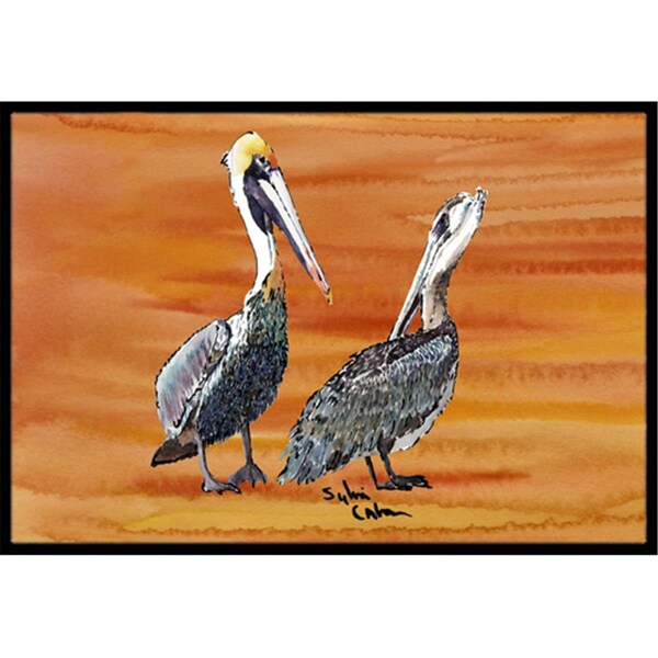Carolines Treasures 36 x 24 in. Pelican Indoor Or Outdoor Doormat - 8407-JMAT