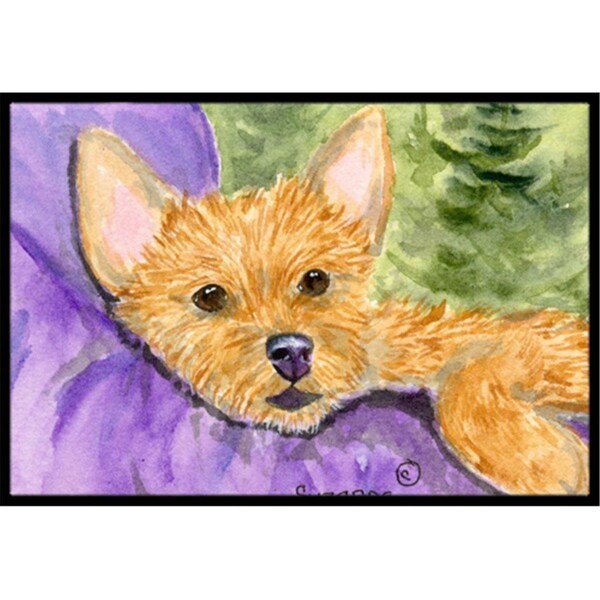 Carolines Treasures Norwich Terrier Indoor Outdoor Mat - 18 x 27 in. - SS8898MAT