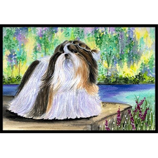 Carolines Treasures Carolines Treasures SS8329JMAT Shih Tzu Doormat - 24 x 36 in. - SS8329JMAT