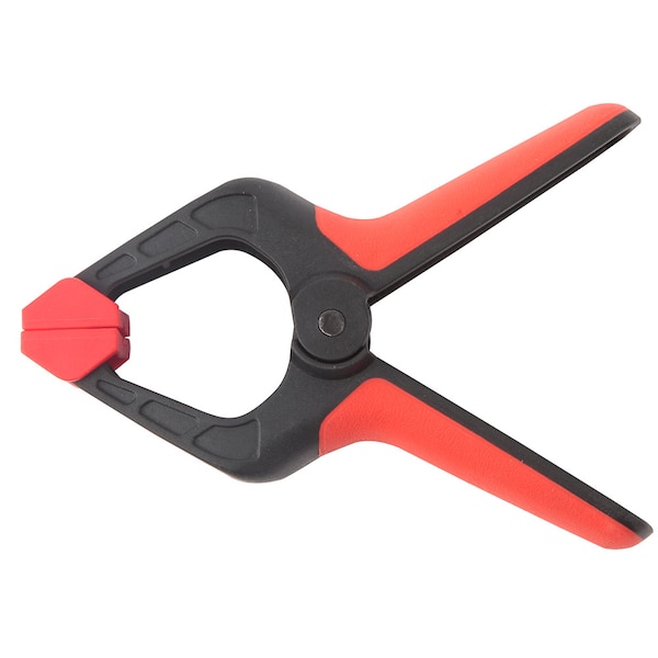 Prime-Line WORKPRO W032011 Nylon Spring Clamp, 2 in., Pivoting Jaw Nose, Ergonomic Single Pack - W032011