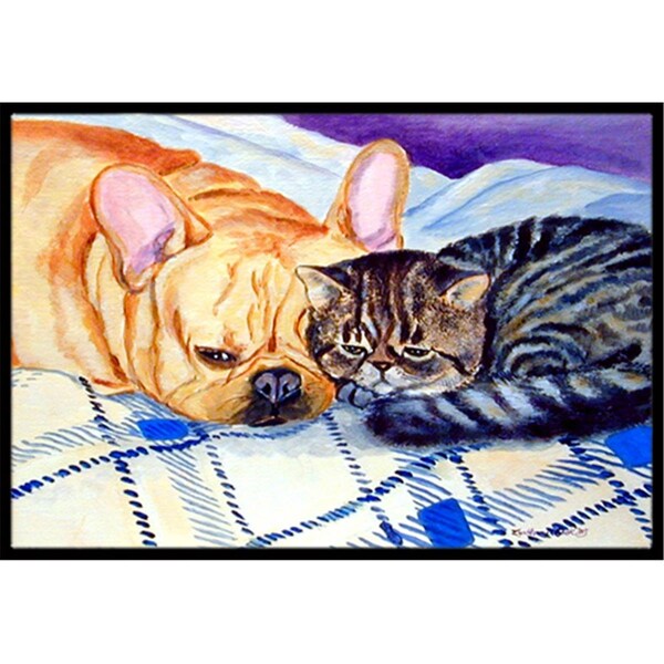 Carolines Treasures Cat Indoor Or Outdoor Mat - 18 x 27 in. - 7257MAT
