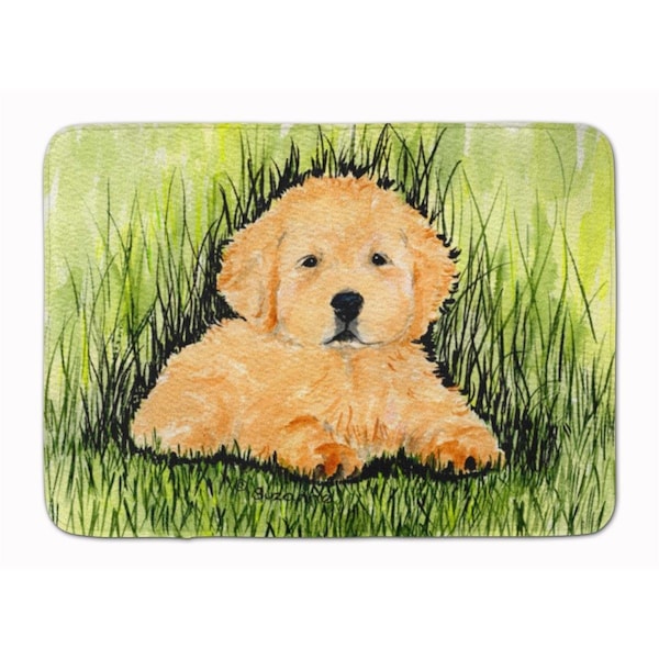 Carolines Treasures Golden Retriever Machine Washable Memory Foam Mat - SS8476RUG
