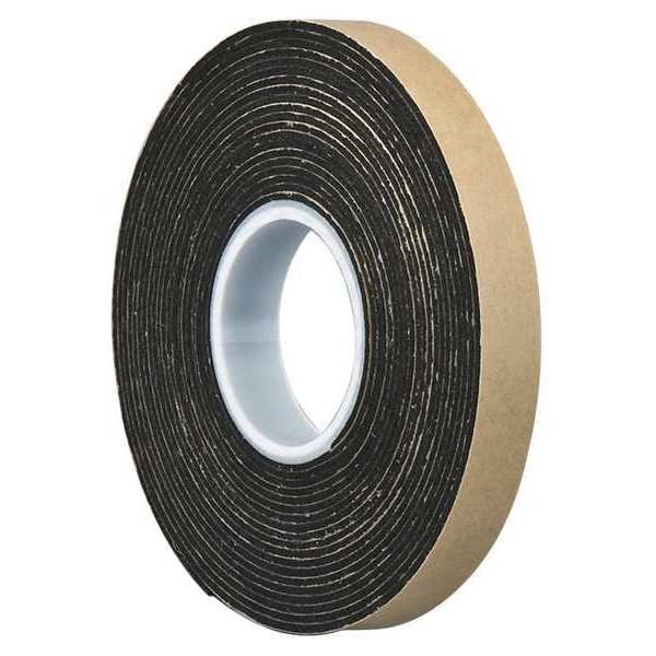 3M Double-Sided Foam Tape, 2 in W, 5 yd L, 1/16 in, Polyethylene Foam, Double-Sided - 4496