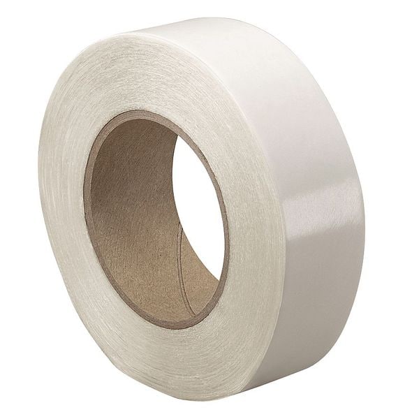 Tapecase Double-Sided Splicing Tape, 2 in W, 36 yd L, 8.5 mil, Vinyl Film, Double-Sided - 15D666