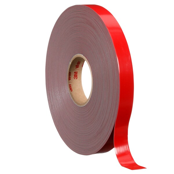 3M Double-Sided Foam Tape, 1 in W, 36 yd L, 1/32 in, Acrylic Foam, Double-Sided, 2 PK - 4941
