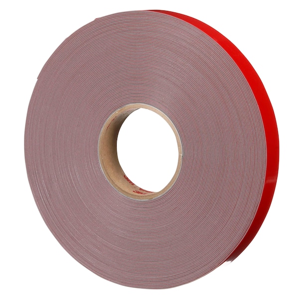 3M Double-Sided Foam Tape, 1 in W, 36 yd L, 1/32 in, Acrylic Foam, Double-Sided, 2 PK - 4941