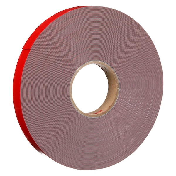 3M Double-Sided Foam Tape, 1 in W, 36 yd L, 1/32 in, Acrylic Foam, Double-Sided, 2 PK - 4941