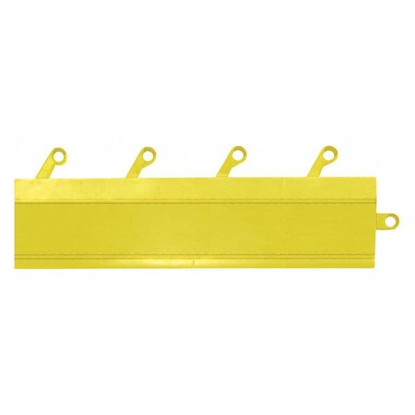 Wearwell Ramp Edge, PVC, 3 in W x 12 in L, 5/8 in Thick, 20 PK - 540