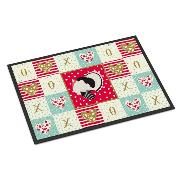 Carolines Treasures 24 x 36 in. Royal Palm Turkey Love Indoor or Outdoor Mat - CK5415JMAT