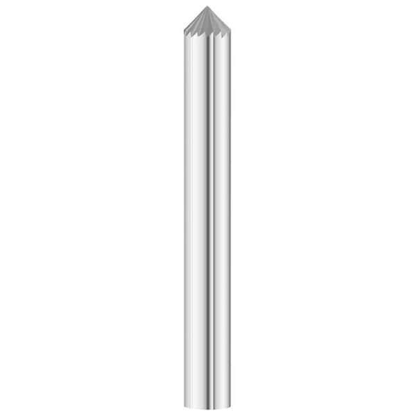 Fullerton Tool Carbide Burr Rotary Files Burrs, Straight,  - 59640