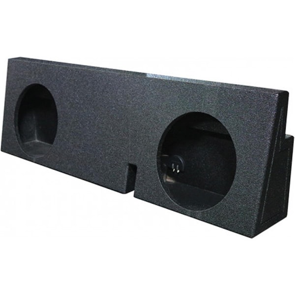 Q Power Qbomb Dual 10 in. Subwoofer Enclosure for Tacoma 2005-Current - QBTACOMA102005