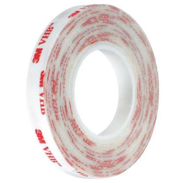 3M 3M 4920 VHB Tape, 15.0 Mil, 3/4" x 5 yds, White, 1/Case - VHB492034R