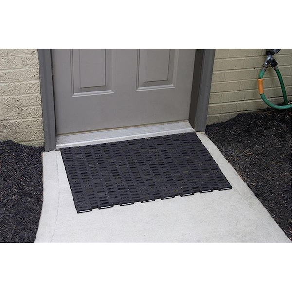 Durablue Durable 108H36144 36 x 144 in. Durite 108 Tire-Link Mat; Herringbone Weave - 108H36144