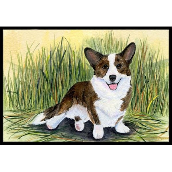 Carolines Treasures Carolines Treasures SS8004JMAT 24 x 36 in. Corgi Indoor Or Outdoor Doormat - SS8004JMAT