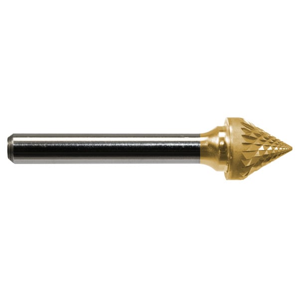 Mastercut Tool 1/4x3/16x1/4x2 60 Degree Included Cone Doublecut, PowerT - SJ-1DEDC-2