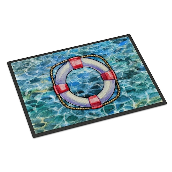 Carolines Treasures 18 x 27 in. Life Saver Indoor or Outdoor Mat - BB5344MAT