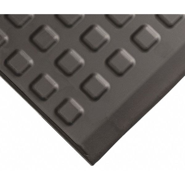 Wearwell Interlocking Antifatigue Mat Tile, Polyurethane, 2 ft W x 5 ft L, 5/8 in Thick - 502