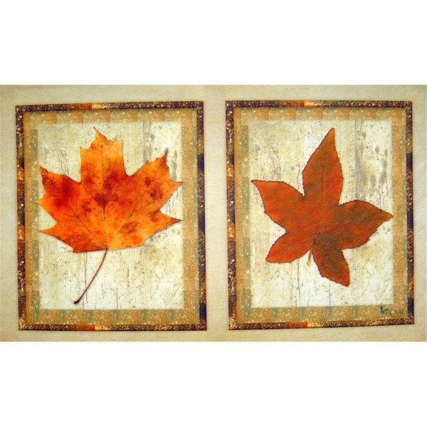 H2H Maple Leaves Door Mat, 18 x 30 in. - H21708540