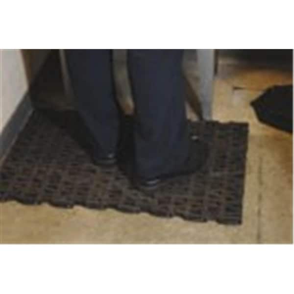 Esteras Tikar 24 x 36 in. Vinyl Sponge-Ribbed Anti-Fatigue Mat, Black - ES2950689