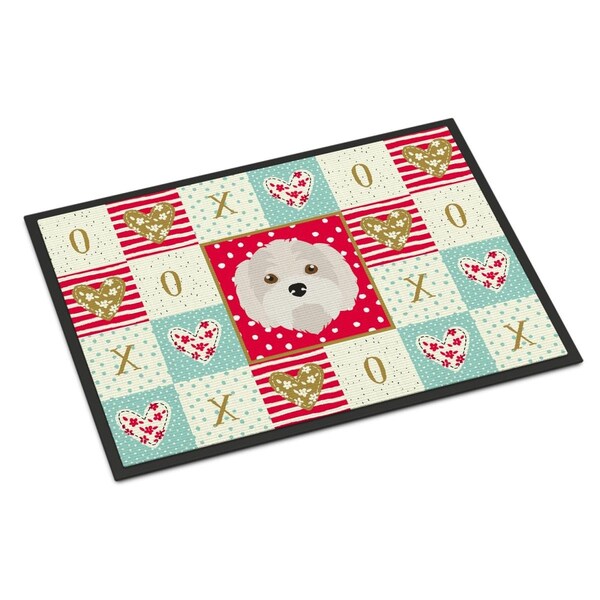 Carolines Treasures 24 x 36 in. Kyi-Leo Love Indoor or Outdoor Mat - CK5214JMAT