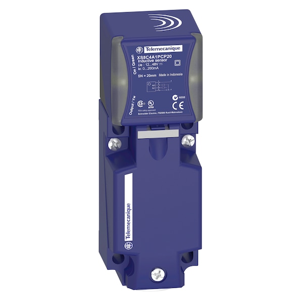 Sensor inductivo XS7 40x40x117-PBT-S de Telemecanique Sensors - XS7C4A1MPP20