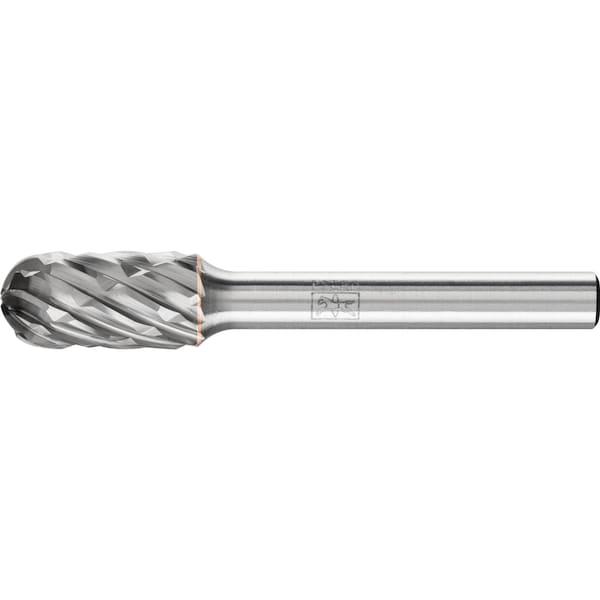 Pferd Carbide Bur - Cylind. Radius End, CAST Cut - 3/8" x 3/4" x 1/4" Shank - SC-3 - 24429