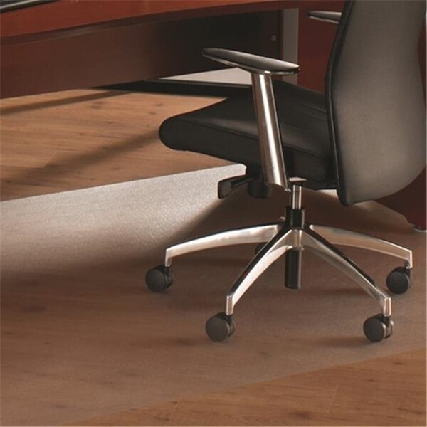 Back2Basics Cleartex  Ultimat Xxl Polycarbonate Rectangular General Office Mat For Hard Floors And Low To Medium Pile Carpets 60 X 79 In. - BA70994