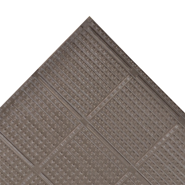 Notrax Deep Freeze Runner, Rubber, 3/8 in Thick, Black, 4 ft W x 60 ft L - 765C0048BL60