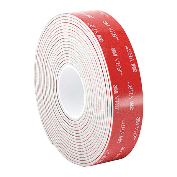 3M 3M 5962 VHB Tape 1.625" x 5yd, Black, 62 mil - 5962